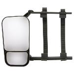 Retroviseur caravane reglable pour voiture caravane double miroir 360°