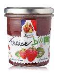 Préparation de fruit Fraise BIO LUCIEN GEORGELIN 3 X 320g