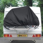 Bâche housse pour 2 vélos, Camping-car, Caravane, Maison...