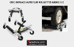 2 crics chariot de deplacement go jack voiture 680kg