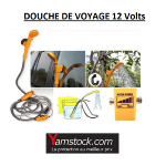 Douche de voyage 12V
