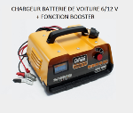 Chargeur de batterie voiture 6v / 12v