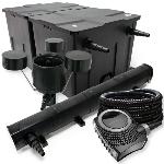 Kit de filtration biologique 72w bassin 60000 L max + tuyau et skimmer flottant