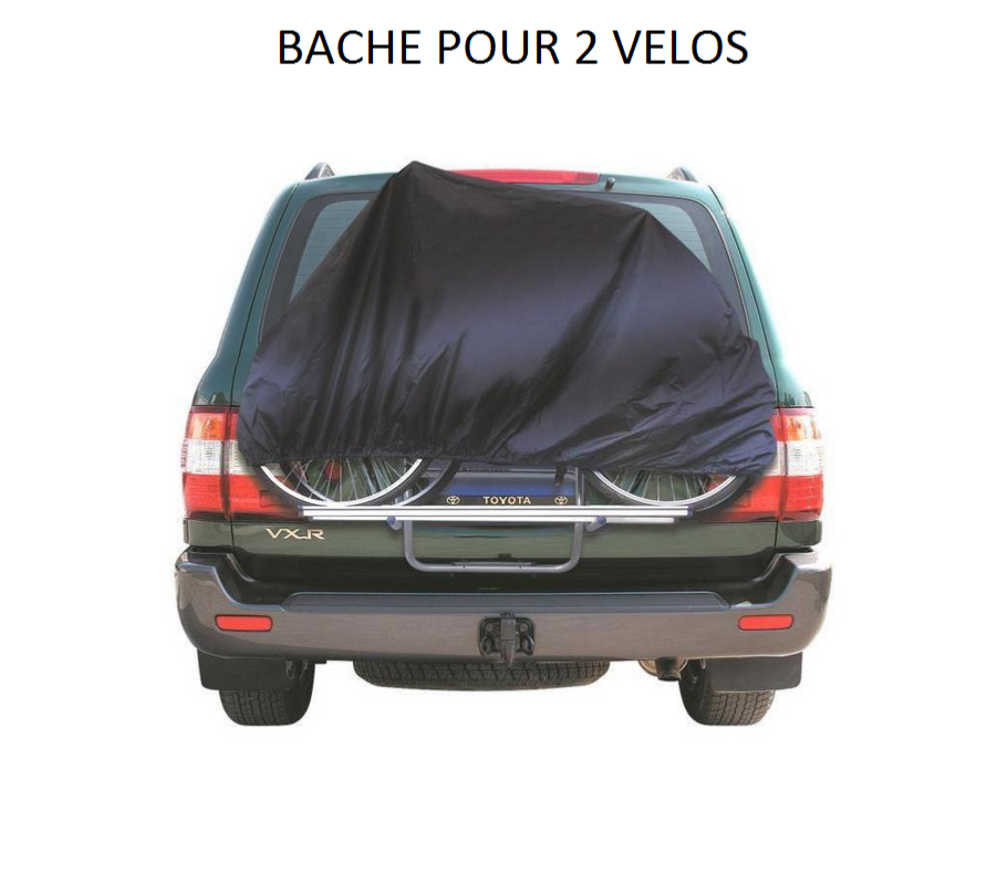 Housse pour 2 vélos, Camping-car, Caravane, Maison...CT
