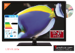 Antarion Tlvision TV + DVD LED 24' HD 12V/24V /220V camping car
