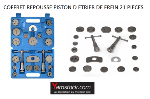 Coffret repousse piston etrier de frein 21 pieces