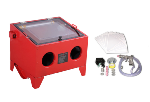 Cabine de sablage , sableuse 90 L + accessoires