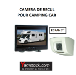 Pack Camera de recul ABS pour camping car écran 7'