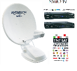 Kit Antenne satellite Automatique ANTARION 72 cm G6+ TWIN
