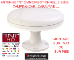 Antenne TNT 35DB camping-car Omnidirectionnelle , caravane ANTARION