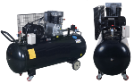 Compresseur d'air à courroie 300 L - 4000W - 10 bars