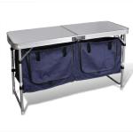 Placard de rangement camping pliant en alu