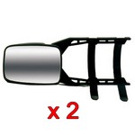 Lot de 2 rétroviseurs pour Caravane