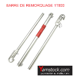 Barre de remorquage 1.8 T démontable + sac de rangement