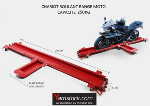 Chariot deplace et range moto jusqu'a 250 kg