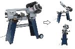Scie à ruban pour métaux sur support acier - 230 v