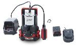 Pompe vide cave autonome sur batterie 20V - Pour eaux claires