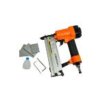 2 en 1 Cloueuse-agrafeuse pneumatique - coffret et sets de clous agrafes inclus
