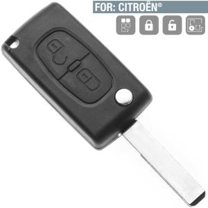 Boitier Plip 2 Boutons Citroen C6, Jumpy