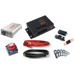 PACK MONTAGE LITHIUM POUR VÉHICULE AVEC ALTERNATEUR INTELLIGENT 60AH