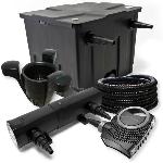 Kit de filtration biologique uvc 24w bassin 12000 L max + tuyau et skimmer