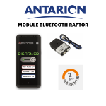 MODULE BLUETOOTH RAPTOR pilotage alarme a distance