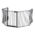 Barrière de protection XL 300 cm Acier Porte et Support mural inclus