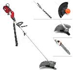 Outil de jardin multifonction 900 w - Débroussailleuse, Taille haie, Tronconneuse