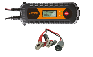 ANTARION -  Chargeur de batterie intelligent Compatible Lithium, Gel, AGM et Acide