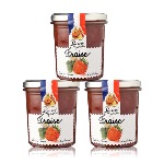 Lot de 3 Préparations de fraise 320g Lucien Georgelin