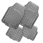 Tapis de sol voiture alu avec effet carbone PE
