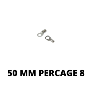 6 COSSE 50MM² PERCAGE 8