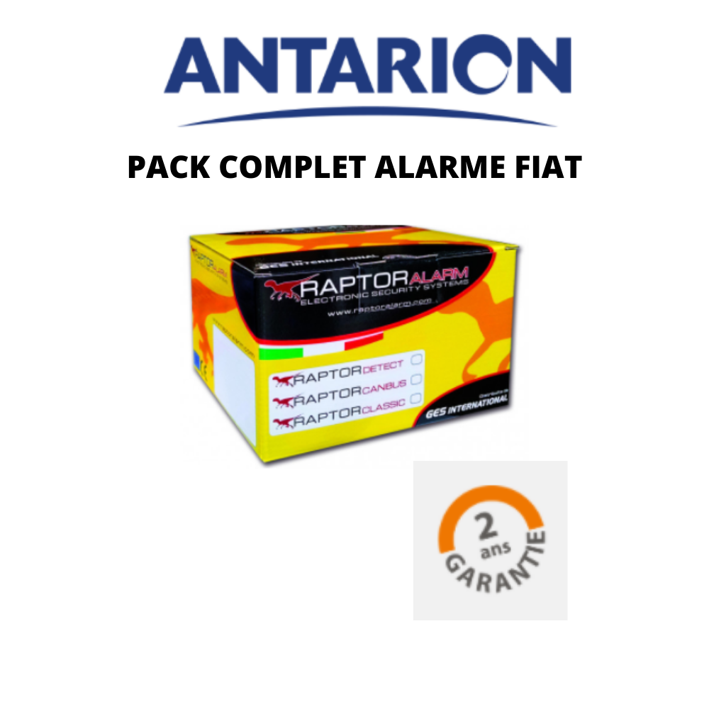 ANTARION - Pack complet  Système alarme FIAT