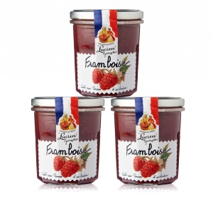 Lot de 3 Préparations de framboise 320g Lucien Georgelin