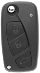 Coque clé compatible FIAT BRAVO-ID48 2007/2008