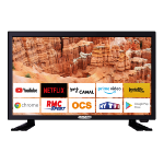 Antarion TV LED 18.5'  ULTRA HD + ANDROID TV  - 12V / 220V  - camping car
