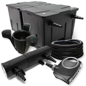 Kit de filtration biologique 72w bassin 60000 L max + tuyau et skimmer