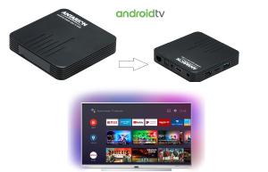 Box Android TV - Smart TV pour camping car 