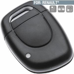 Boitier Plip télécommande sans lame 1 Bouton Renault Clio 2, Kangoo