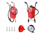 Cabine de sablage mobile , sableuse 19 L + accessoires