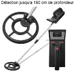 Détecteur de métaux portable - Profondeur de détection 160 cm