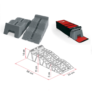Cales pour camping car FIAMMA LEVEL UP JUMBO AA