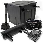 Kit de filtration biologique uvc 36 w bassin 12000 L + pompe fontaine