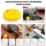 CHIPOLO Classic localisateur de clés et de téléphone JAUNE
