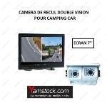 Antarion Pack Camera de recul double objectif écran 7'