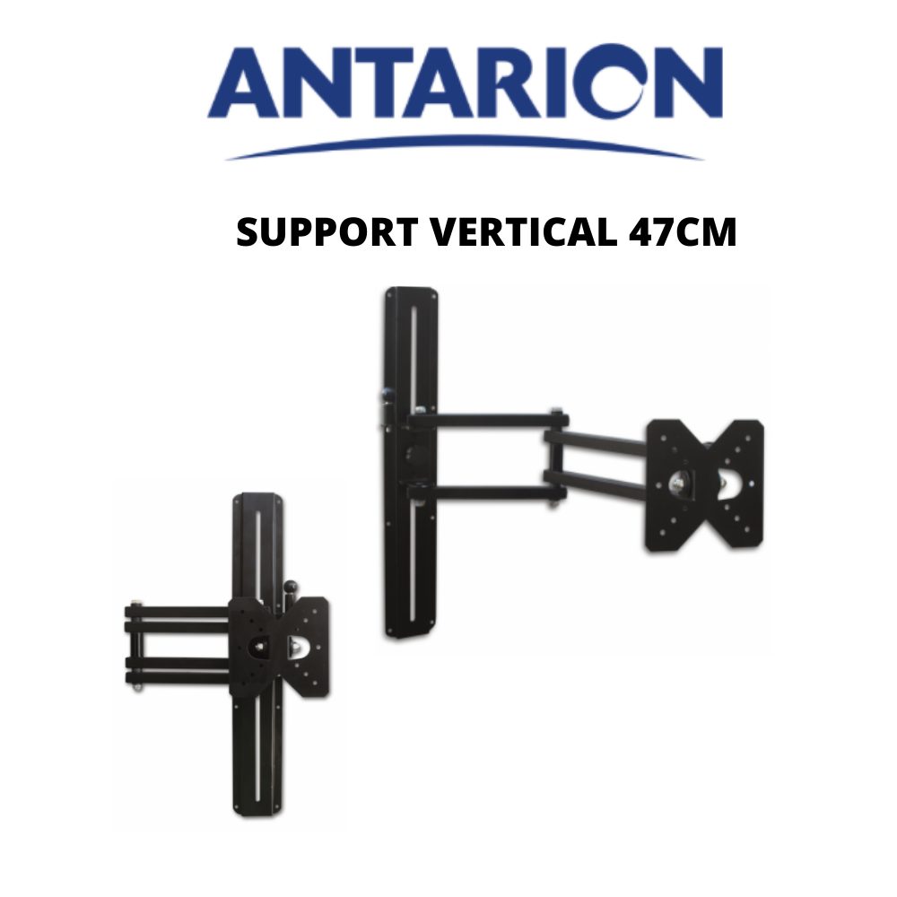 ANTARION - Support TV vertical à fixer 47cm