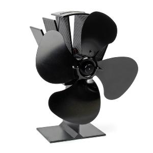 Ventilateur de poêle à Bois 4 Pales 70-350°C Autoalimentation