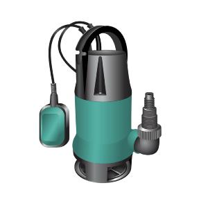 Pompe à eau sale submersible 1100W - 15000 Litres/h