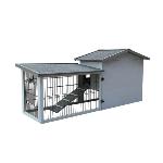 Poulailler / cage bois extérieur enclos libre - Poules, lapins