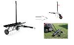 Scarificateur / Démousseur gazon 100cm pour Tondeuse autoportée